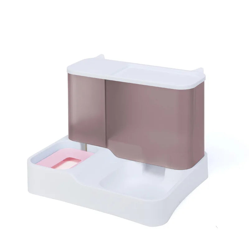 Cat Food Dispenser Feeder 2 in 1 Dog