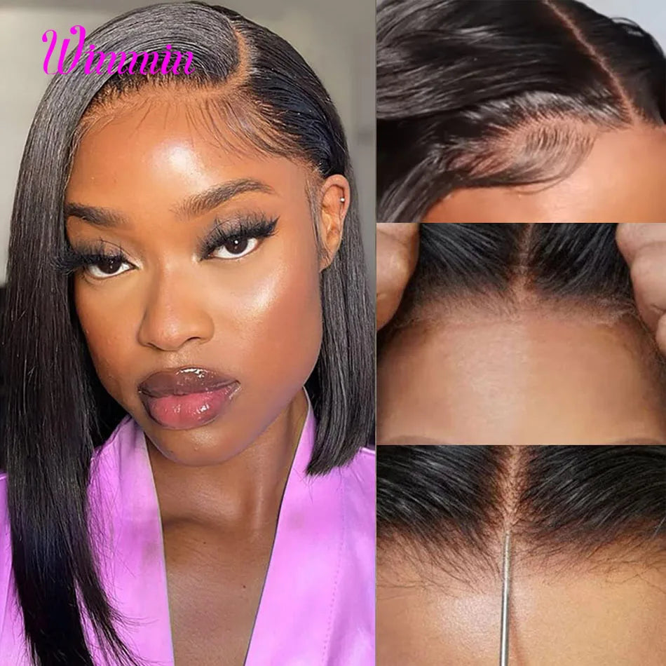 Glueless Wig Human Hair Ready to Wear Short