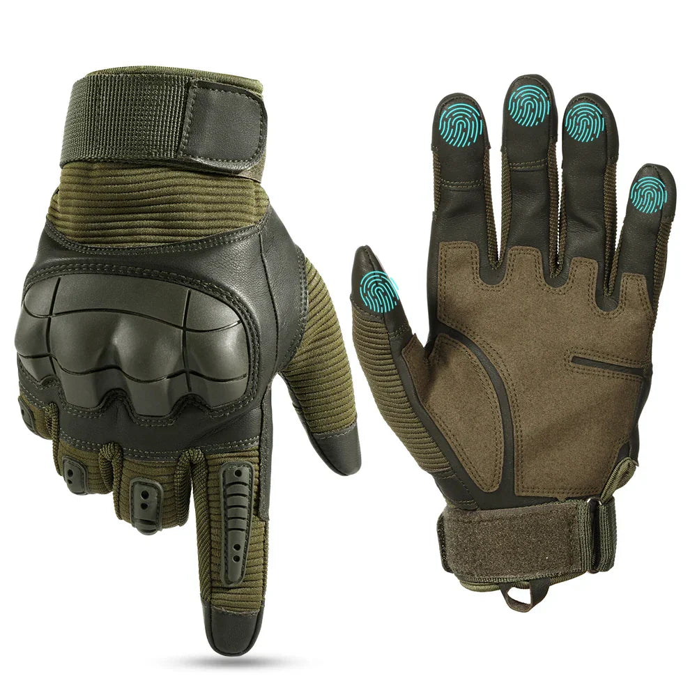 Full Finger Tactical Army Gloves Military Paintball Shooting
