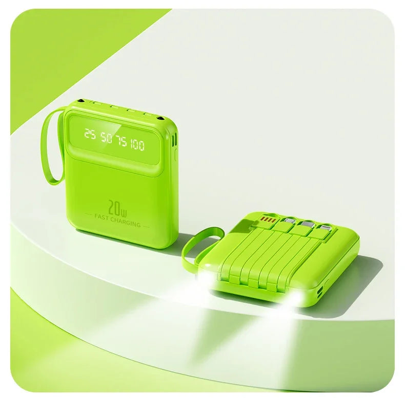Portable Power Bank 20000mah Big Capacity Fast Phone