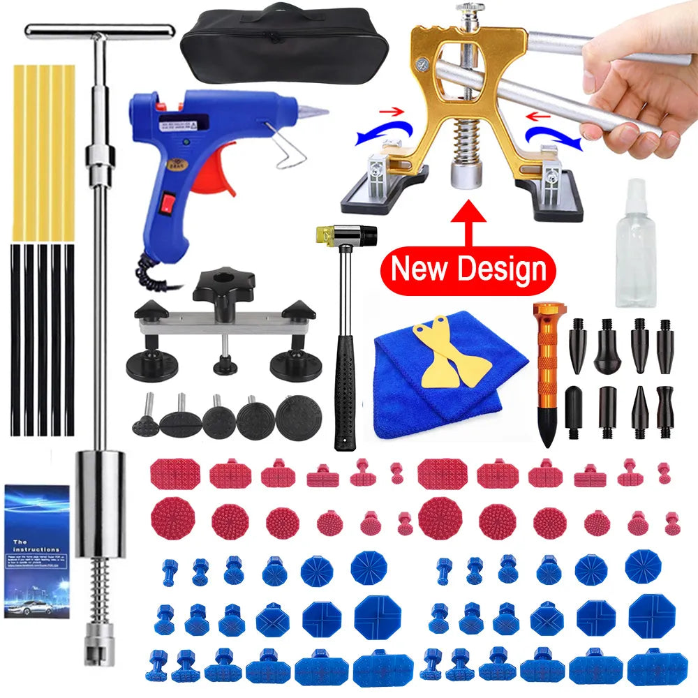 New Adjustable Auto Dent Repair Kit Car TBar