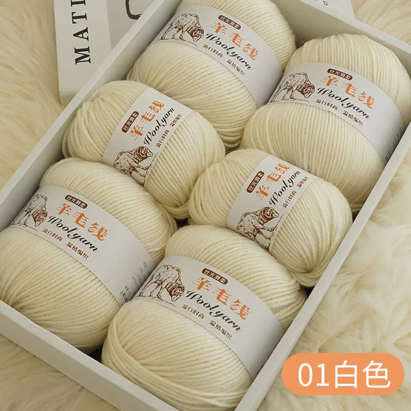 Top Quality Wool Blended Crochet Yarn Knitting Sweater