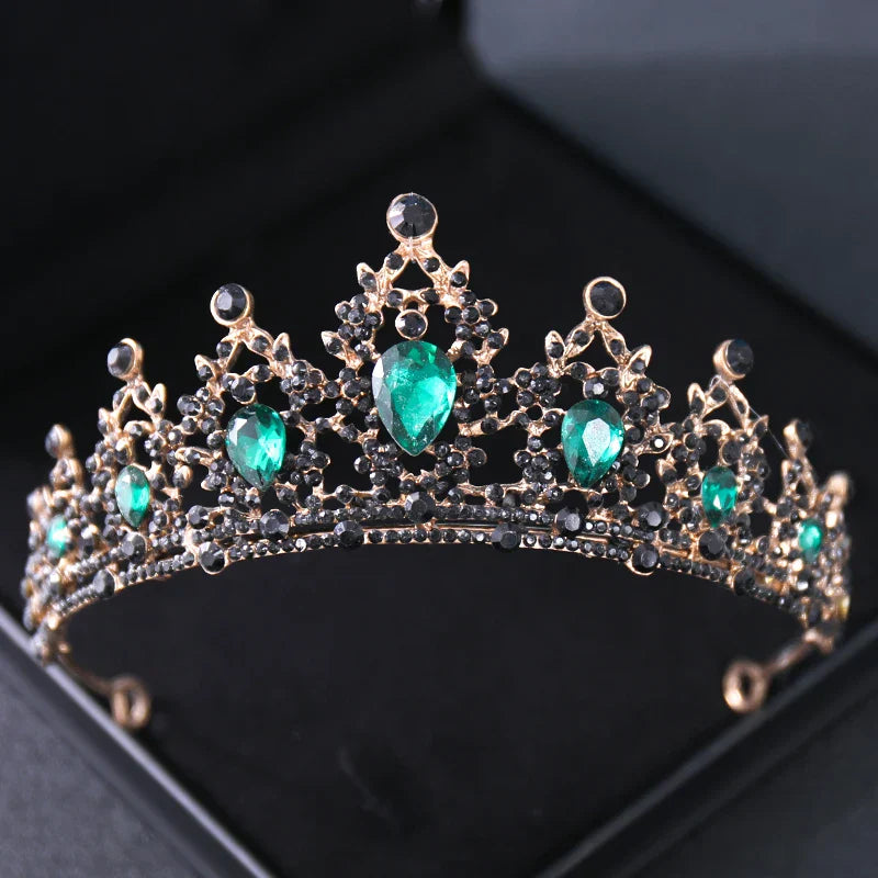 Wedding Hair Tiara Crystal Bridal Tiara Crown Silver