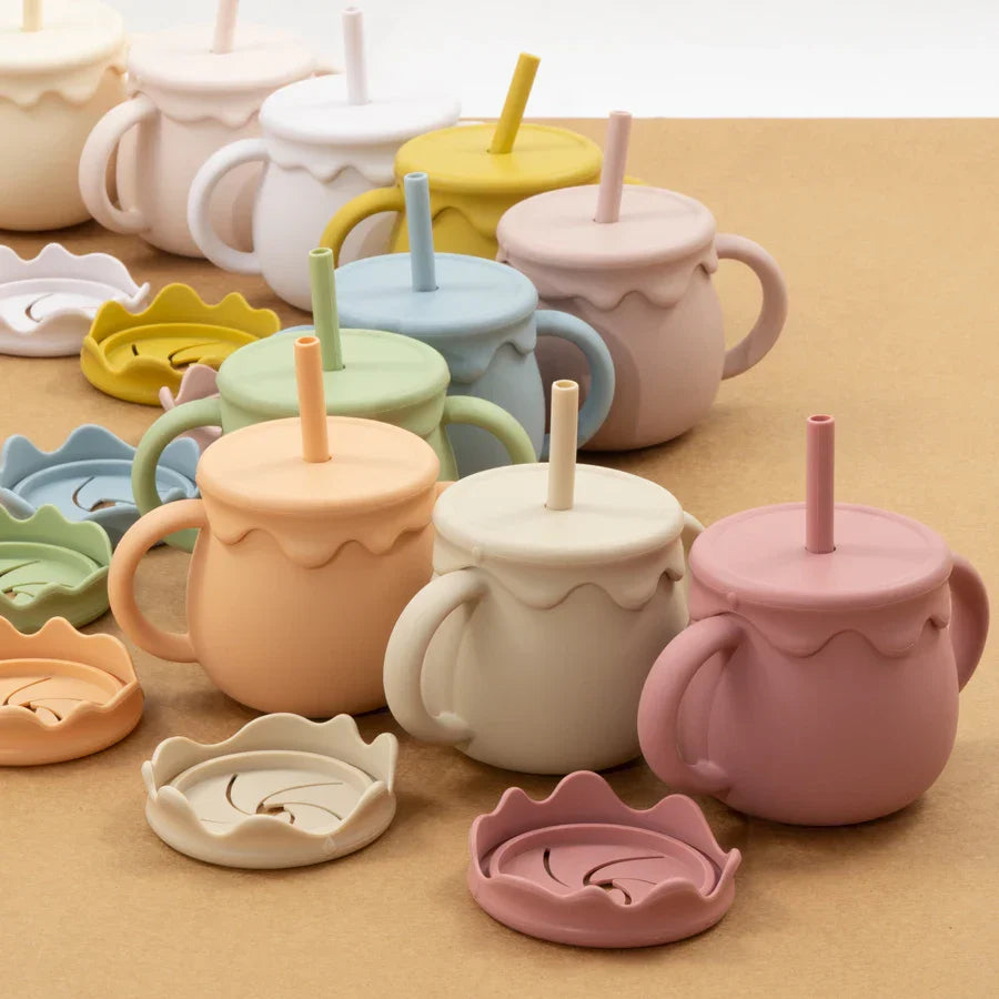 New Kids Silicone Feeding Food Storage Box Snack