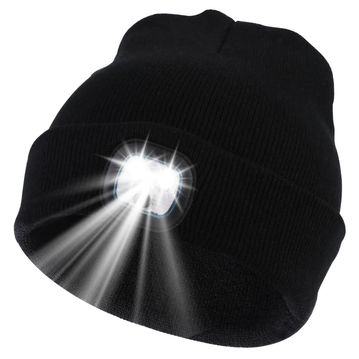 Unisex Beanie Hat with LED Lights, Knit Hat