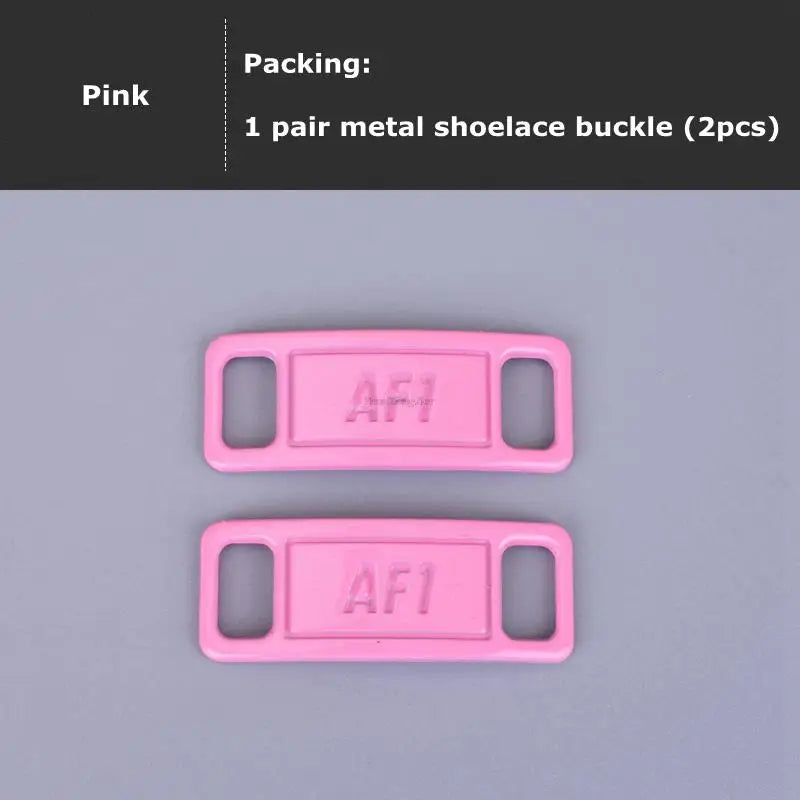 1Pair AF1 Diamond Shoe Charms Fashion Laces Buckle