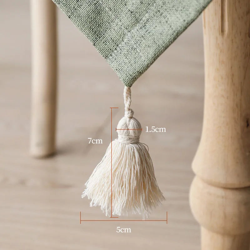 Cotton And Linen Tablecloth Waterproof And Anti-Scalding High-End
