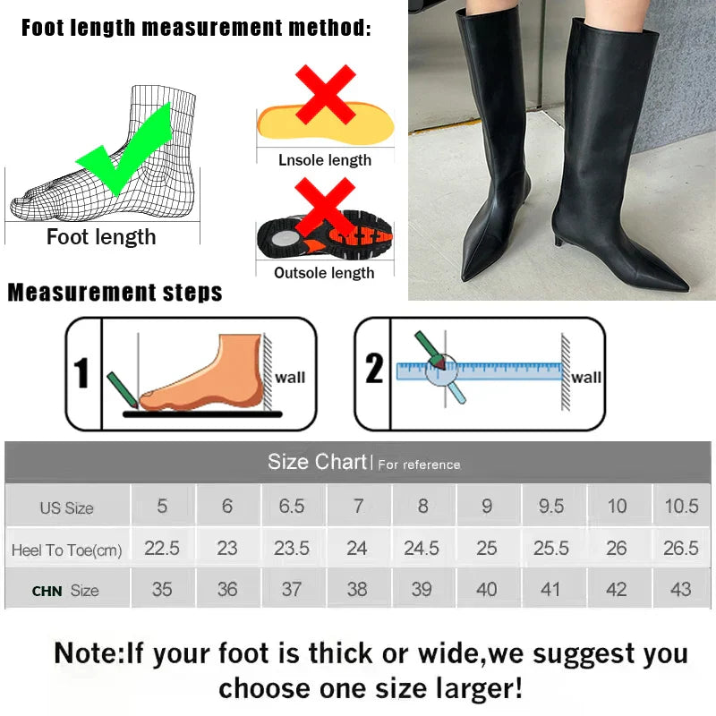 New Brown High Modern Boots For Women Female