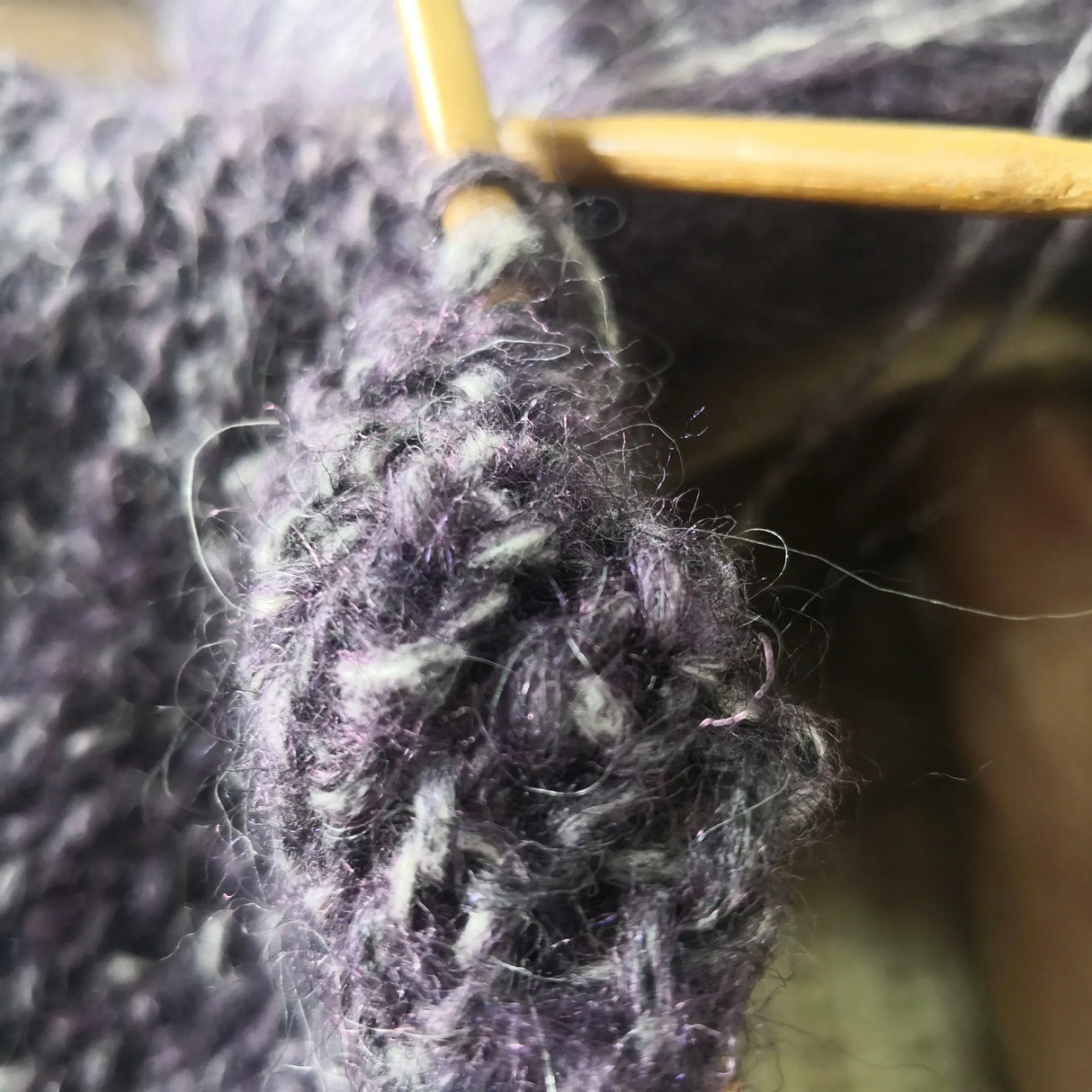 500g Mohair Silk Wool Yarn For Knitting Plush