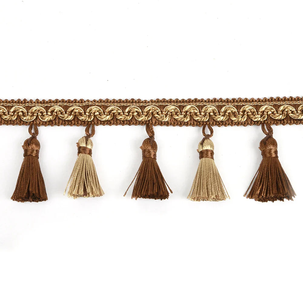 6M/Lot 9cm Width Curtain Fringe Tassel Trim Lace