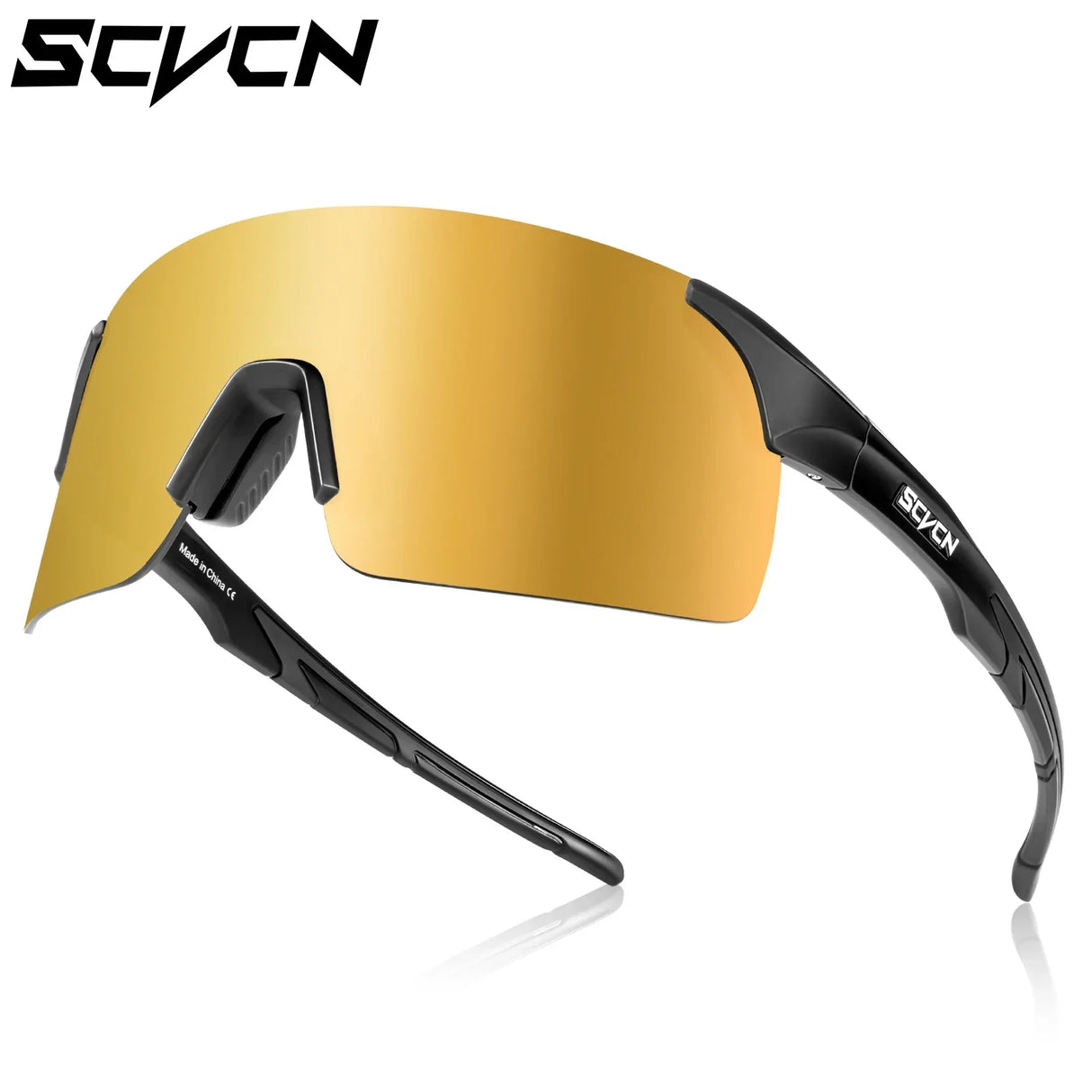 Scvcn-Cycling Sunglasses MTB Photochromic Sports Cycling Glasses Goggles