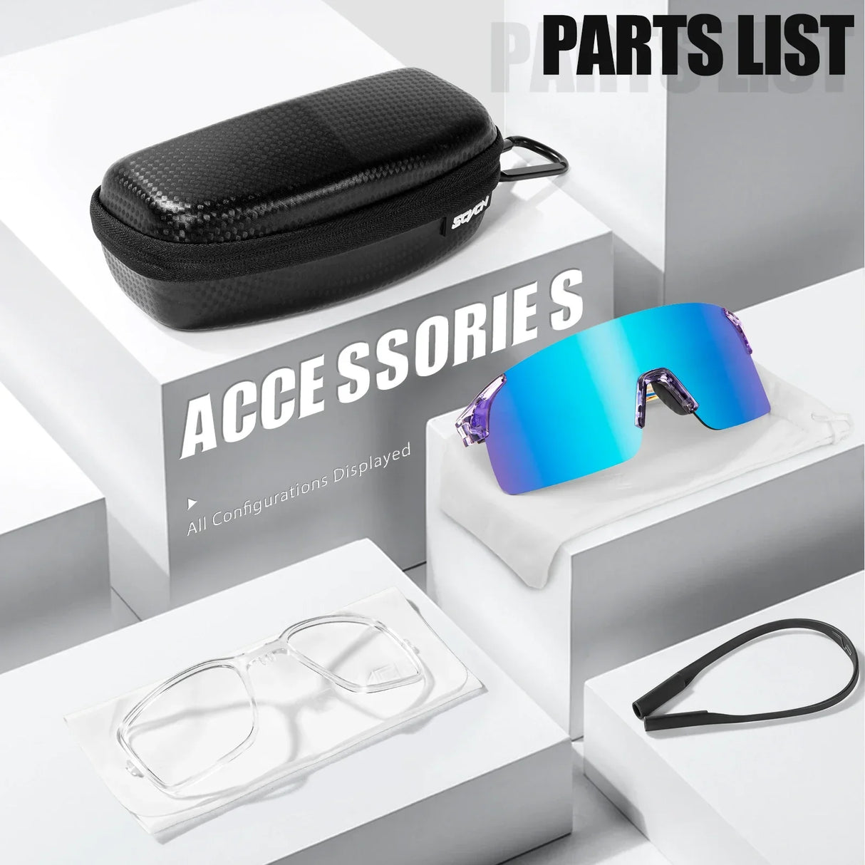 Scvcn-Cycling Sunglasses MTB Photochromic Sports Cycling Glasses Goggles