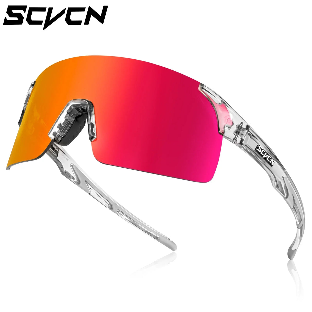 Scvcn-Cycling Sunglasses MTB Photochromic Sports Cycling Glasses Goggles