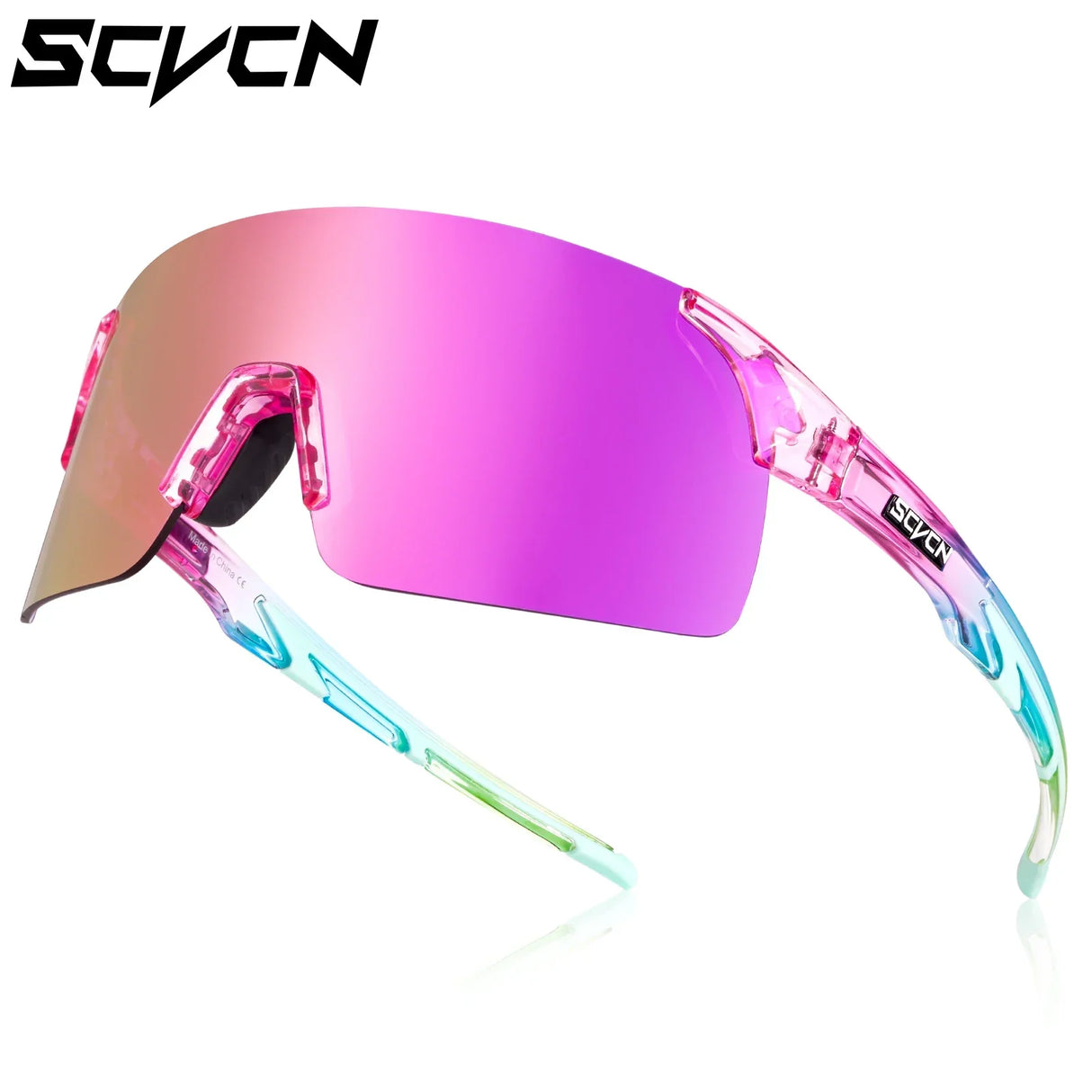 Scvcn-Cycling Sunglasses MTB Photochromic Sports Cycling Glasses Goggles