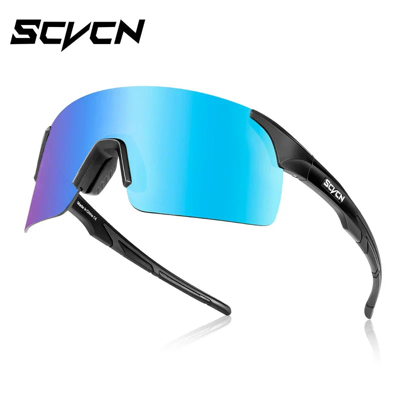 Scvcn-Cycling Sunglasses MTB Photochromic Sports Cycling Glasses Goggles