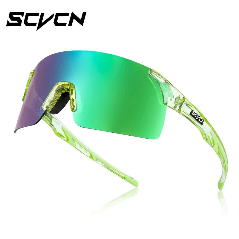 Scvcn-Cycling Sunglasses MTB Photochromic Sports Cycling Glasses Goggles