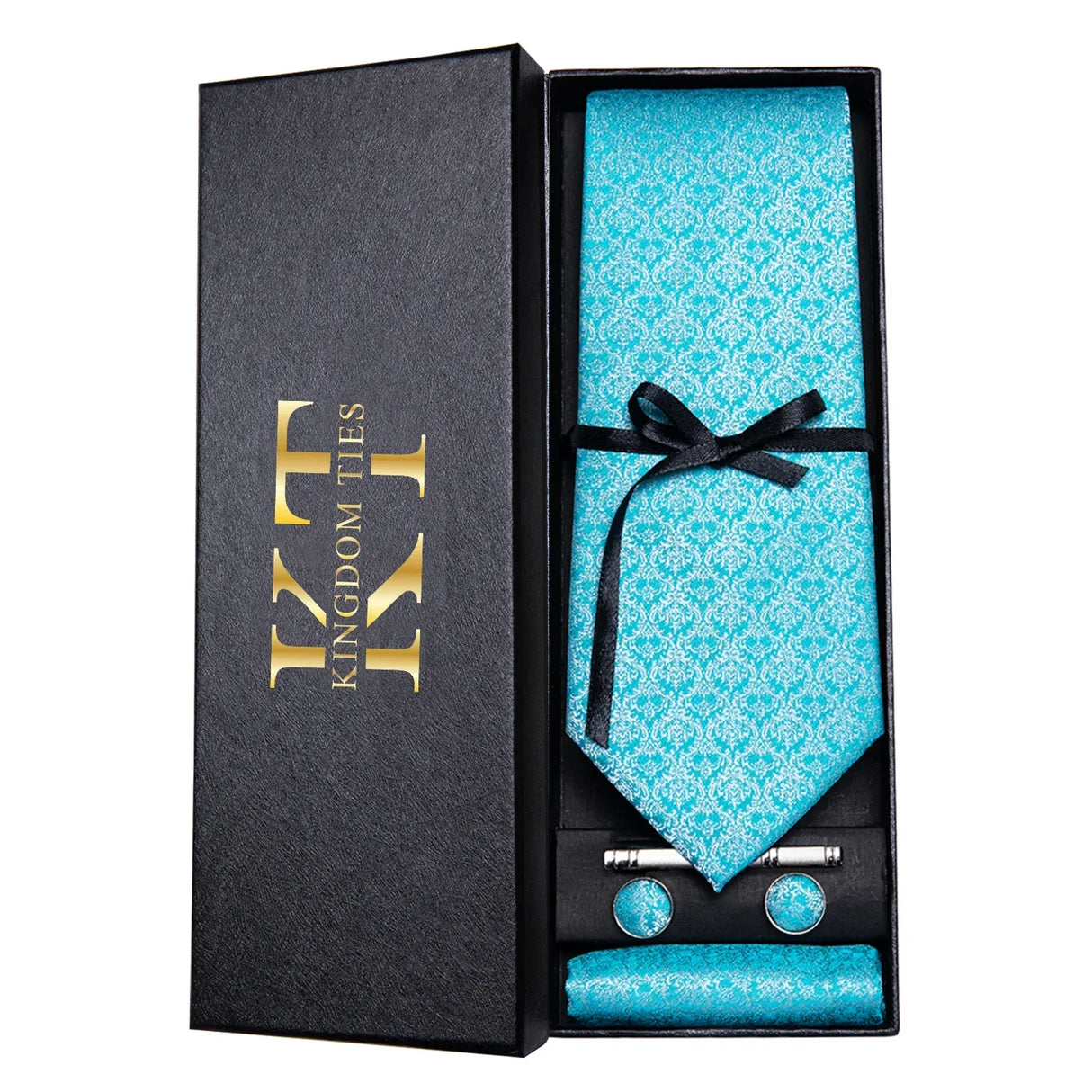 HiTie Navy Plaid For Men Silk Woven Ties