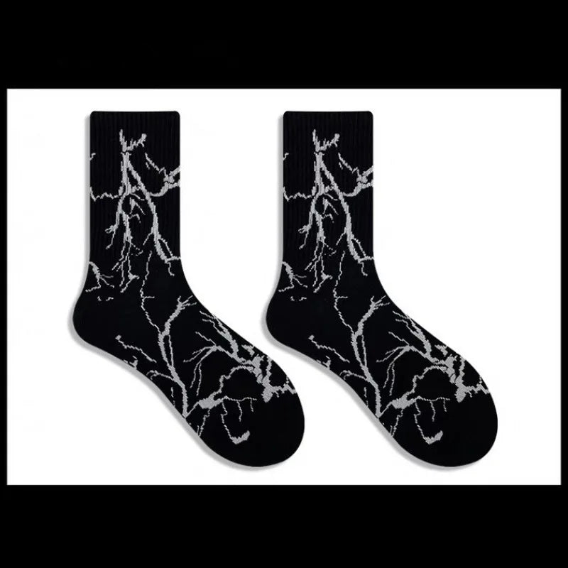 Unisex Men Women's Socks Korean Harajuku Vintage Streetwear