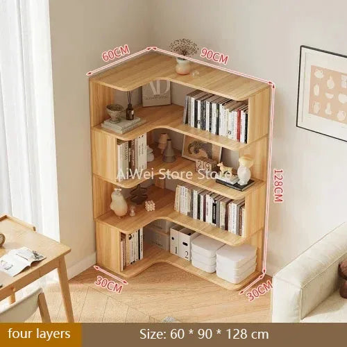 Storage Organizer Bookcases Shelves Magazine Wall Mainstays Racks