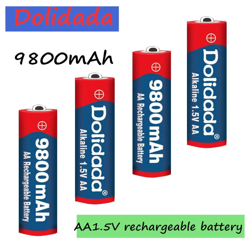 New AA rechargeable battery 9800mah/8800mah 1.5V New Alkaline
