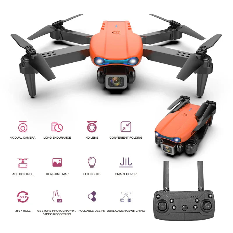 E99 K3 Drone Camera Quadcopter Fpv Profesional Rc