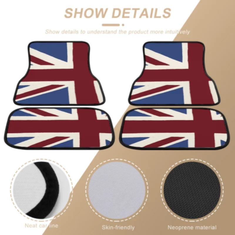 Custom Made Car Floor Mats Front & Rear