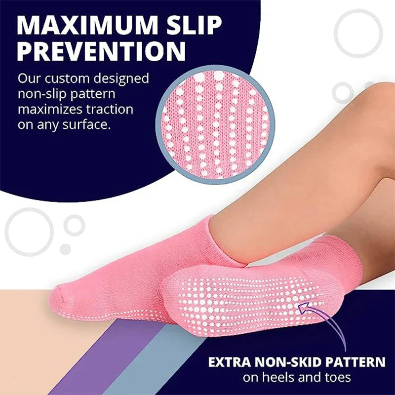 6 Pairs/Lot Fashion Children Socks Grip Crew Socks