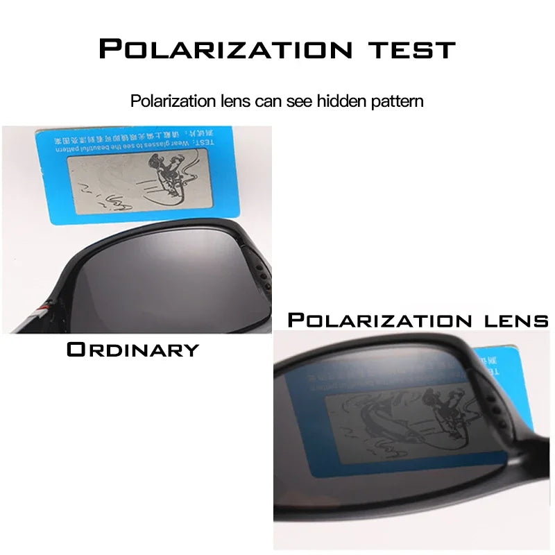 New Polarized Sunglasses For Men Driving And Cycling