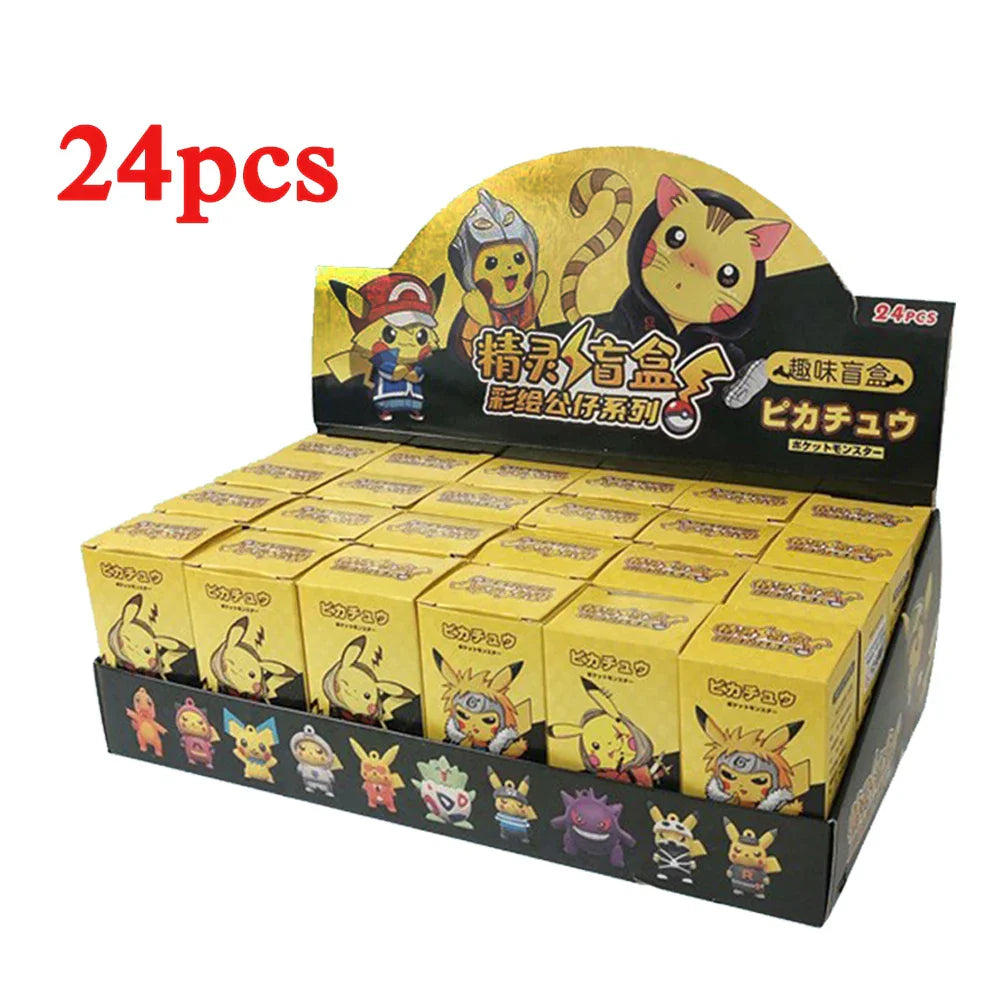 24Pcs Sanrio Keychain Kawaii Kitty Cinnamoroll Kuromi Anime