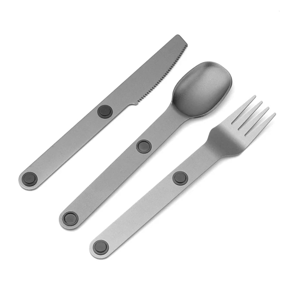 3-In-1 Camping Utensils Set Hot Sale Connect Magnetic