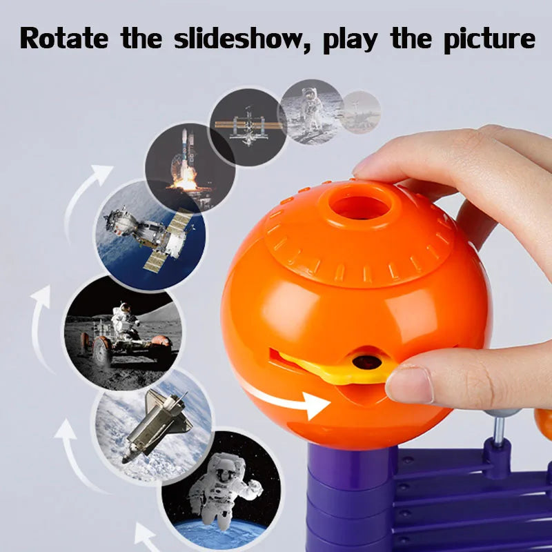 Projector Montessori Toys Solar System Planets For Kids