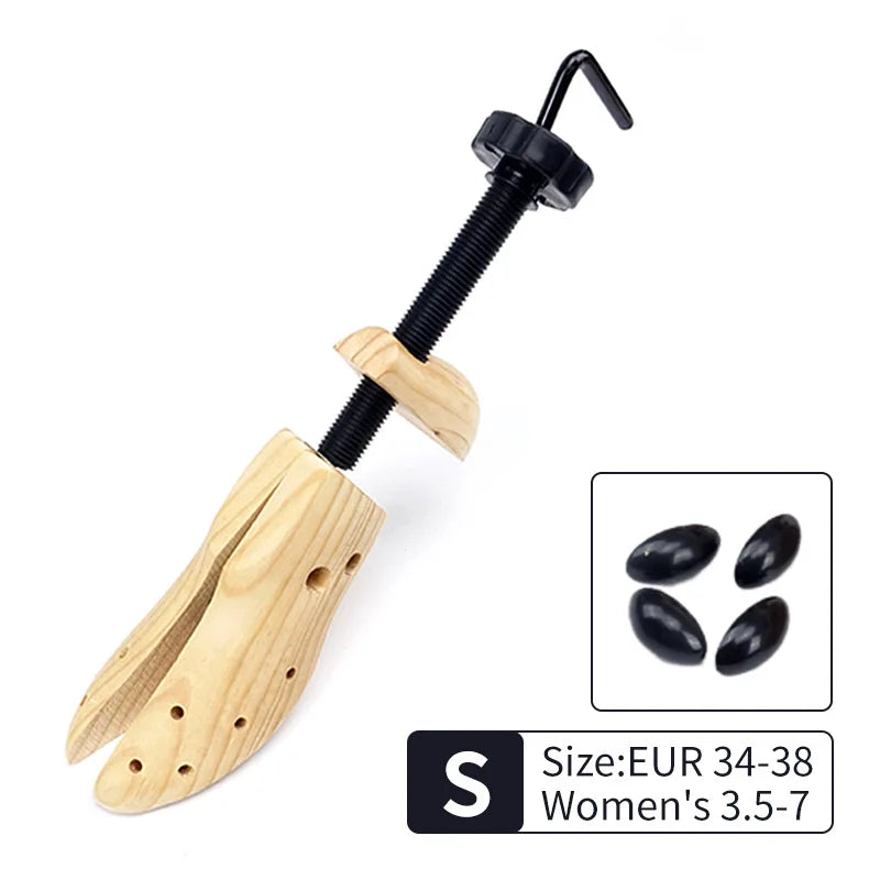 Shoe Stretcher Wooden Shoes Tree Shaper Rack Wooden