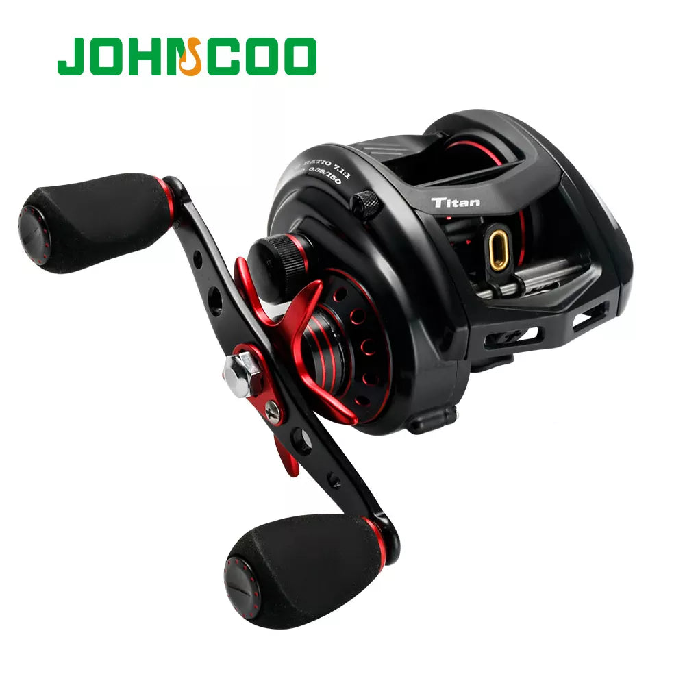 JOHNCOO Fishing reel MT200 Bait Casting Reel Big