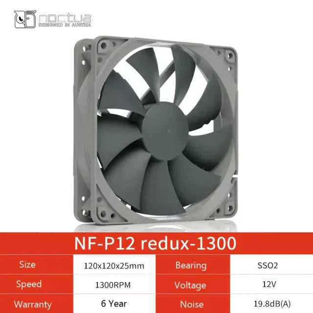 Noctua NF-P12 redux-1700 4PIN PWM 120mm PC Computer