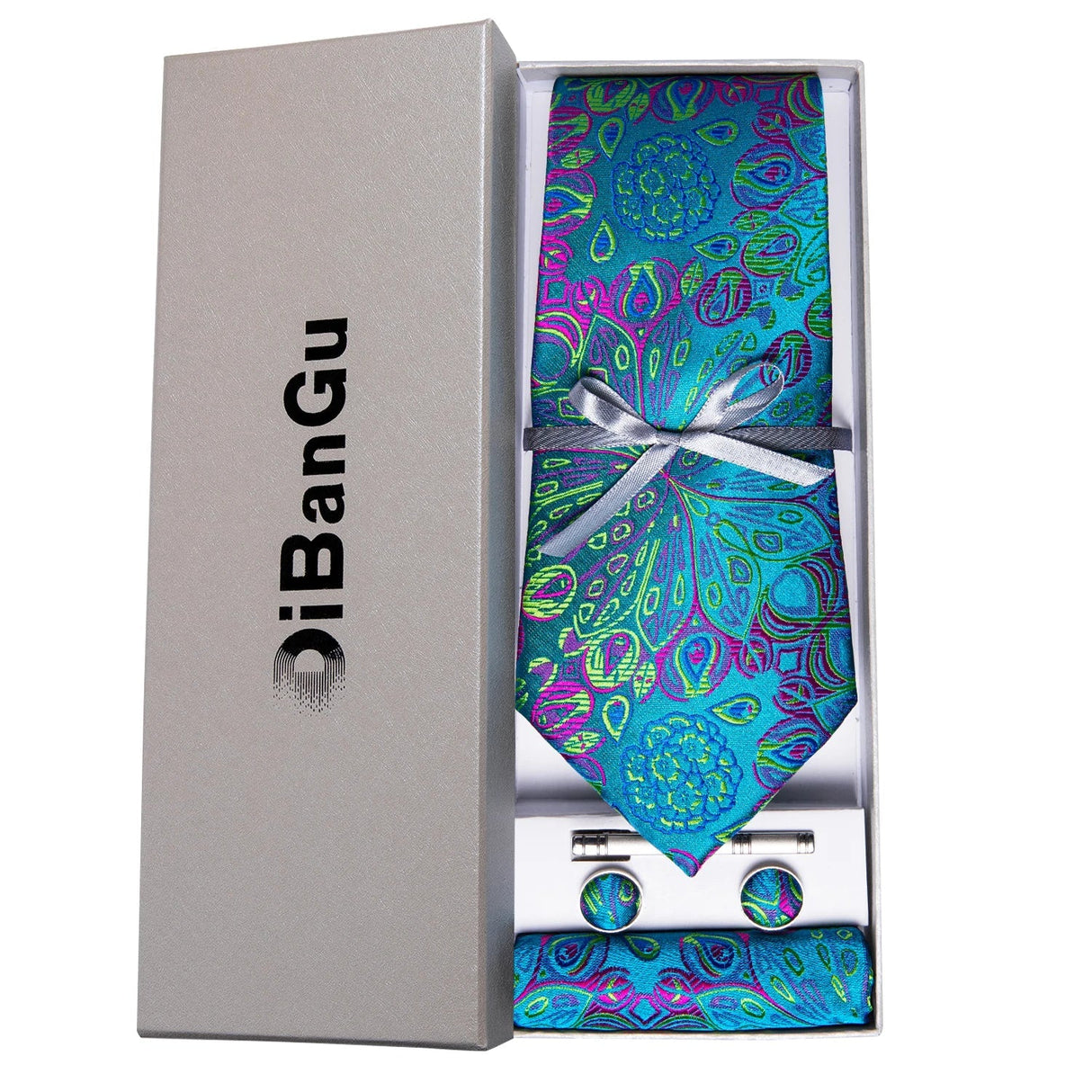 Ties for Men Gift Box Silk Jacquard Necktie