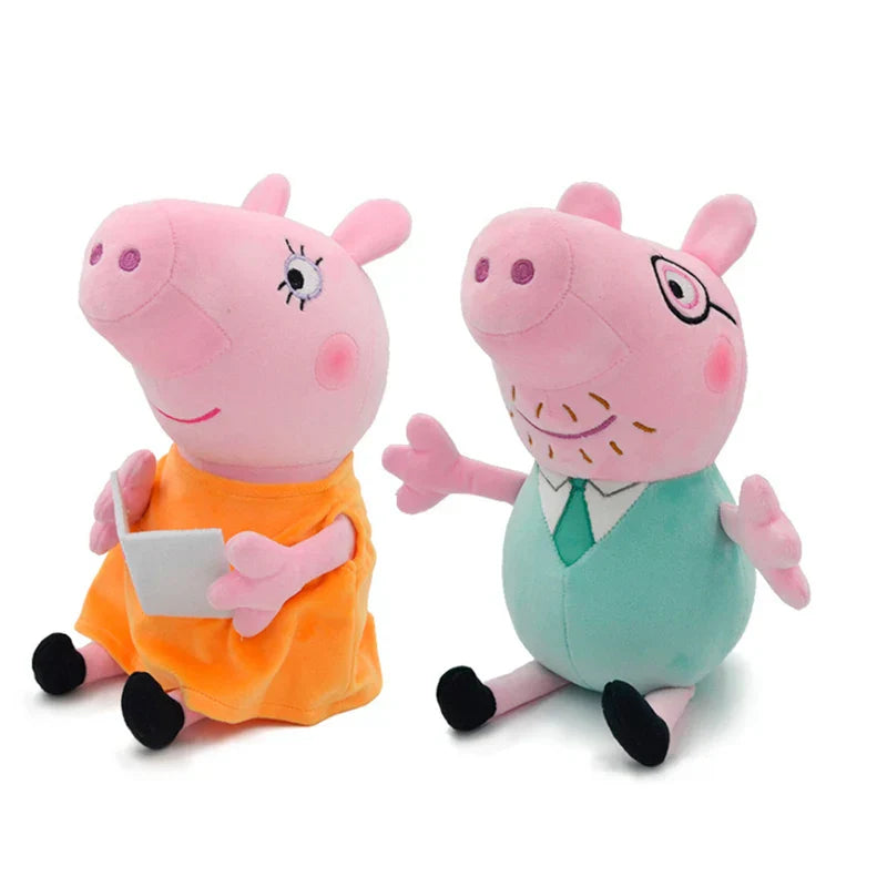 4Pcs/Set Peppa Pig Set Plush Toys George Pig