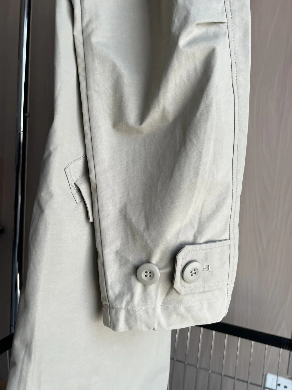 Tech hooded parka New Spring 2024 Straight Trench