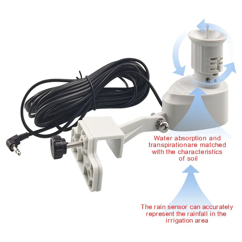 Rain Seer Wired Rainfall Sensor Home Garden Connected