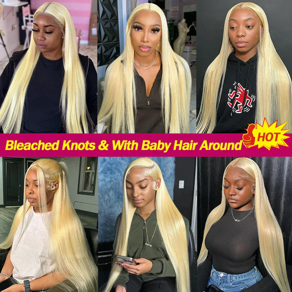 Luvin HD Transparent 613 Straight 13x6 Lace Front