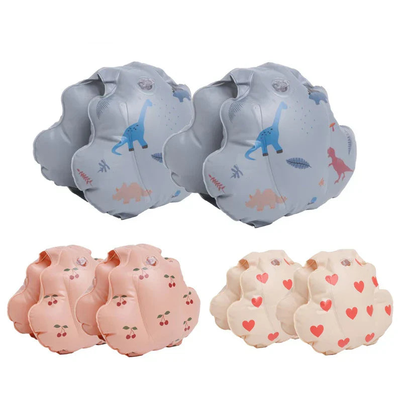 Baby Kids Swim Ring Inflatable Arm Rings Portable