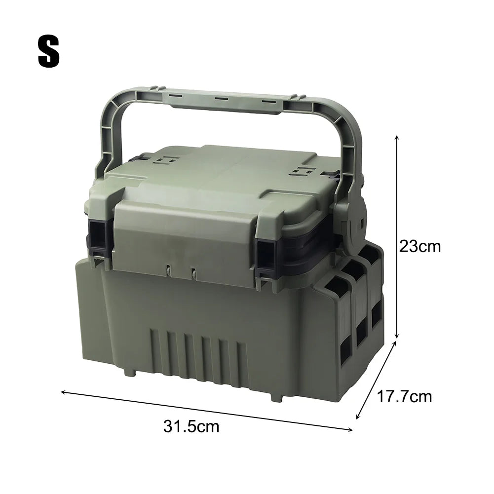 Large Capacity Fishing Tackle Box Multifunctional Fishing Lures