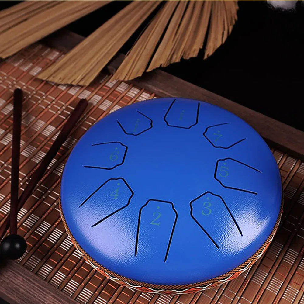 Tongue Drum 6 Inch 8 Tone Mini Ethereal
