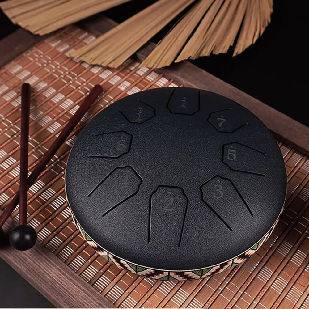 Tongue Drum 6 Inch 8 Tone Mini Ethereal