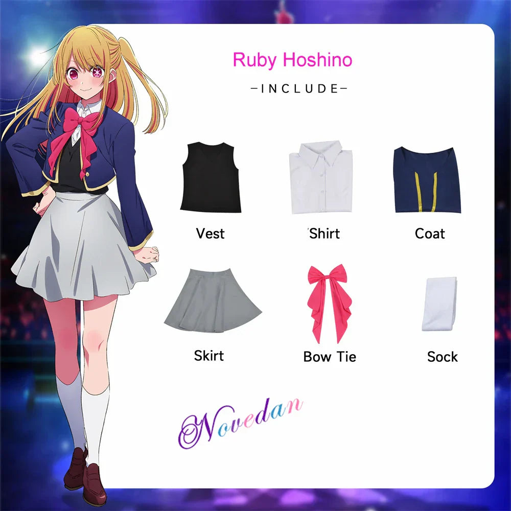 Anime Oshi no Ko Cosplay Ai Hoshino Ruby