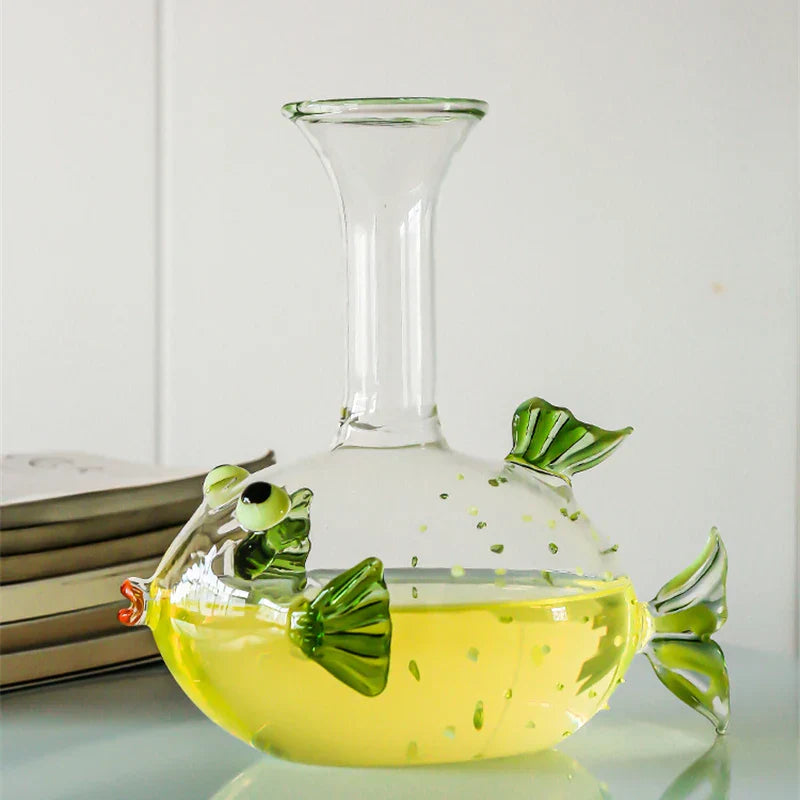 Glass Wine Decanter Handmade Creative Octopus Wine Decanter