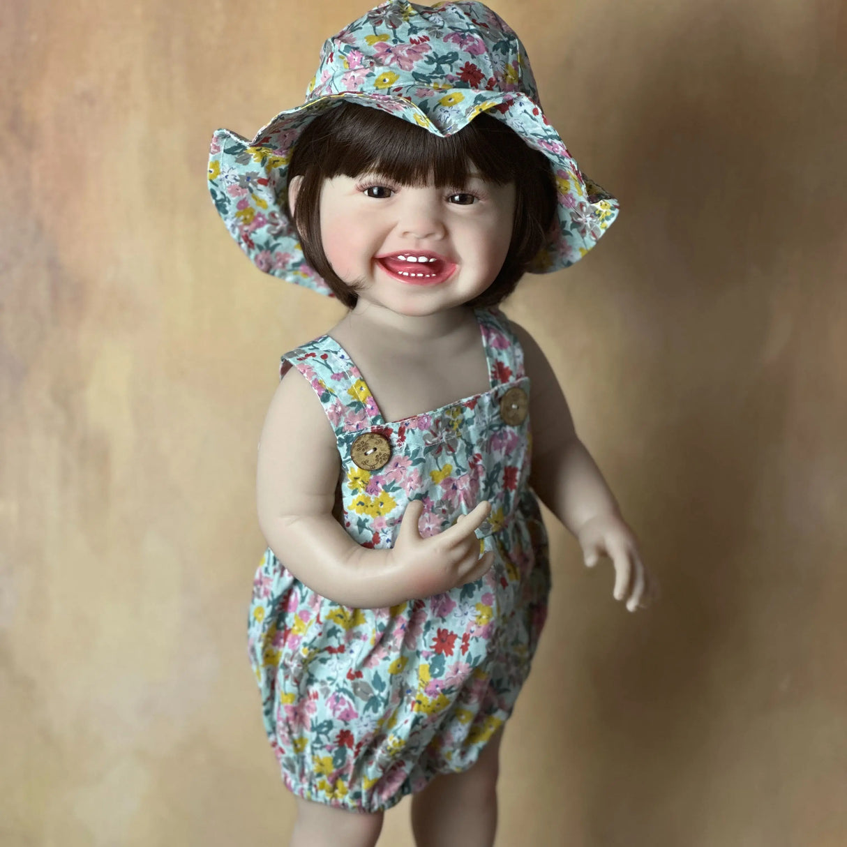 BZDOLL 55CM 22Inch Can Stand Reborn Baby Lifelike
