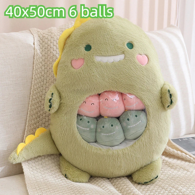 Cartoon Ramen Puff Cookie Bag Bubble Tea Plush