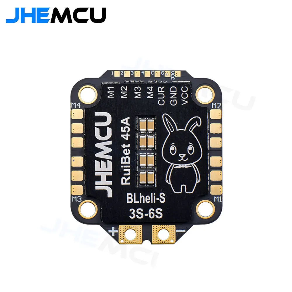 JHEMCU RuiBet 45A/55A ESC BLHELI_S Dshot600 4in1 Brushless