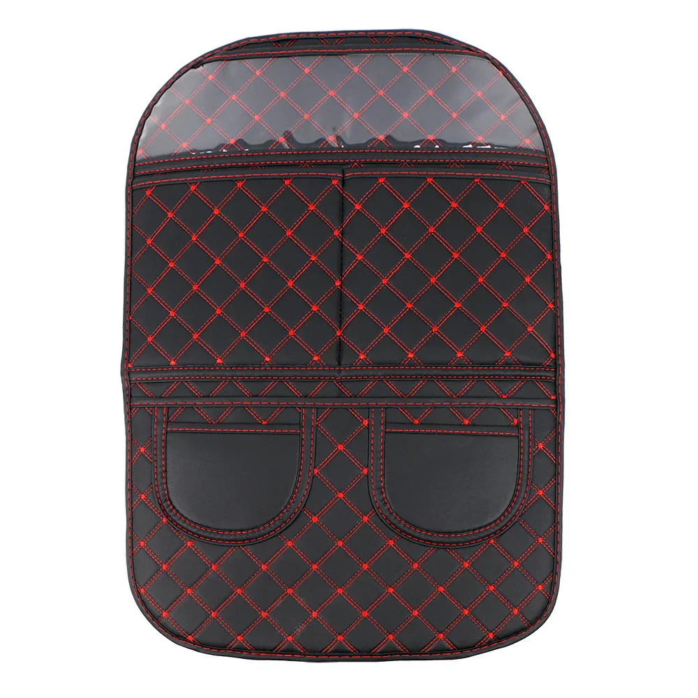 PU Leather Car Storage Bag Anti-dirty Seat Back