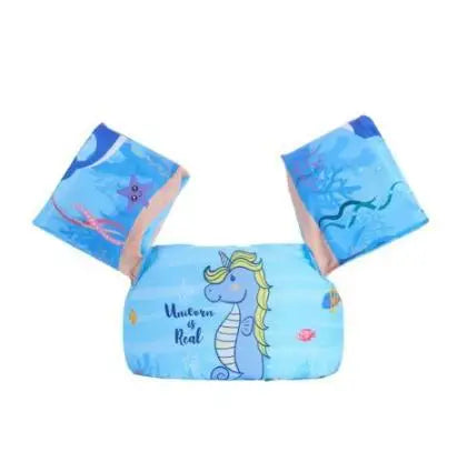 Baby Float Cartoon Arm Sleeve Life Jacket Swimsuit